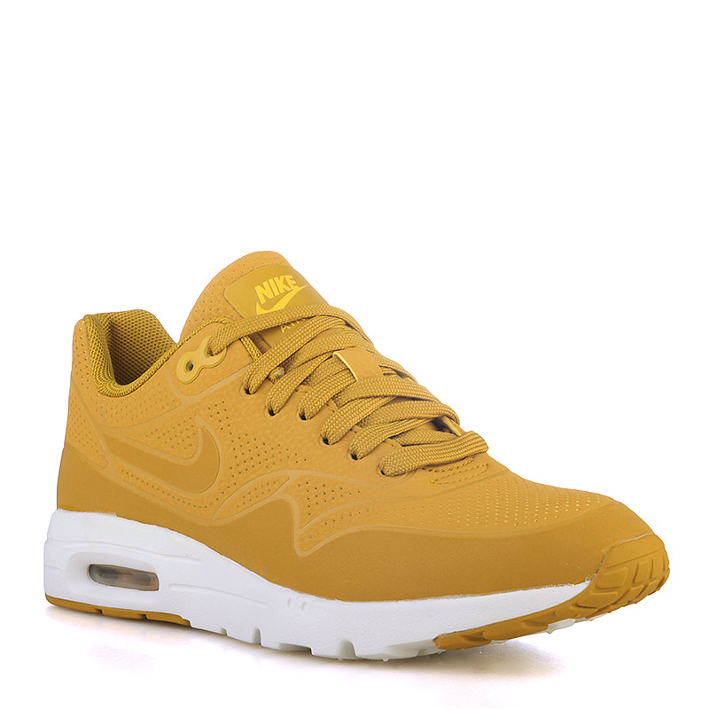 женские желтые кроссовки Nike WMNS Air Max 1Ultra Moire 704995-301 - цена, описание, фото 1